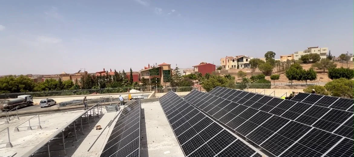 Panneaux solaires dans la province de Taourirt